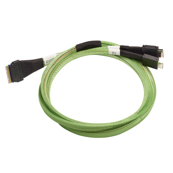 Broadcom Kabel 1x8 Slim SAS (SFF-8654) 2x x4 SFF-8612 1m