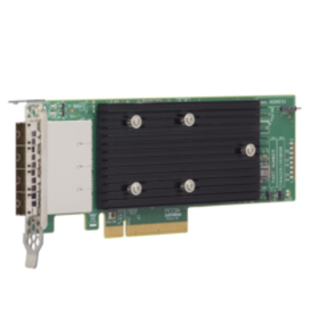 Broadcom SAS 9305-16e Host Bus Adapter single
