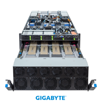 GIGABYTE 5HE Serversystem G593-ZD1-AAX3 - AMD EPYC / H200