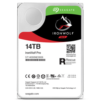 SEAGATE Ironwolf PRO Enterprise NAS HDD  - 14TB - SATA