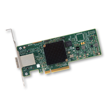 Broadcom SAS 9300-8e Host Bus Adapter single