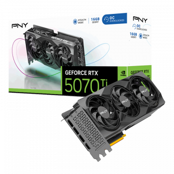 PNY GeForce RTX™ 5070Ti Overclocked Triple Fan - 16GB