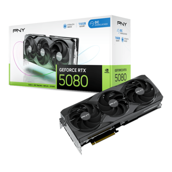 PNY GeForce RTX™ 5080 Overclocked Triple Fan - 16GB