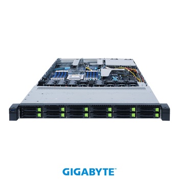 Preview: GIGABYTE 1HE Serversystem R162-ZA2 - AMD EPYC / NVMe