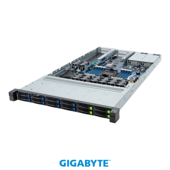 GIGABYTE 1HE Serversystem R163-SG2-AAC1 - Intel XEON / GPU