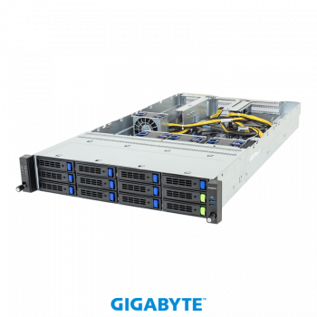 Gigabyte 2HE Serversystem R264-AG0-AAS1 - XEON / GPU
