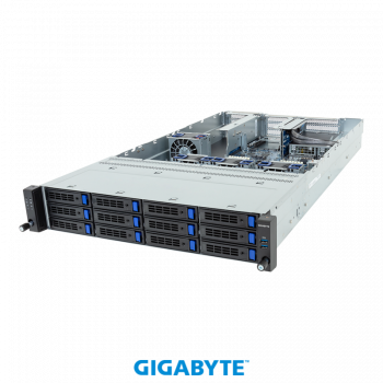 Gigabyte 2HE Serversystem R264-SG0-AAS1 - XEON / GPU