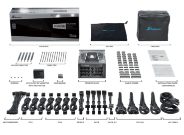 Preview: Seasonic Prime PX 2200 Netzteil - 2.200 Watt