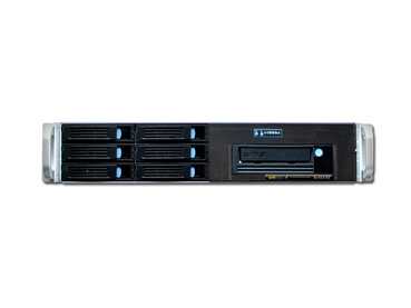 actidata Ti-NAS RT-8 - 6HDD Slots unbestückt, 1x LTO8 intern