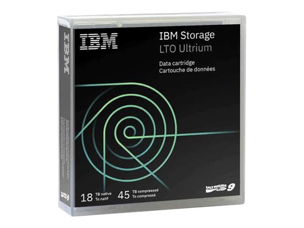 IBM Data Cartridge LTO-9 Medium Ultrium 18TB/45TB