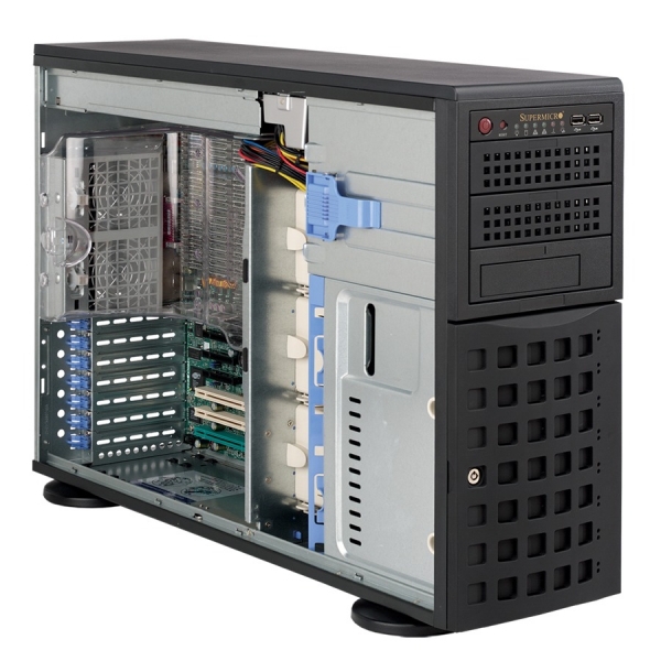 Supermicro Tower - SC745TQ-920B - schwarz