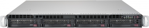 Supermicro 1HE Rackmount - CSE-815TQC-R706CB