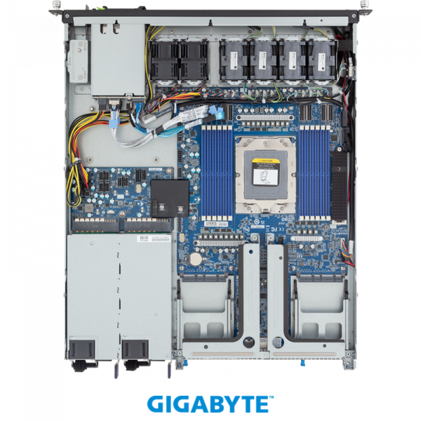 GIGABYTE 1HE Serversystem E163-Z34-AAH1 - AMD EPYC / NVMe