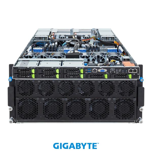 GIGABYTE 5HE Serversystem G593-ZD1-AAX3 - AMD EPYC / H200