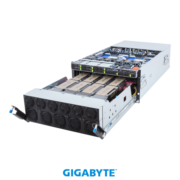 GIGABYTE 5HE Serversystem G593-ZD1-AAX3 - AMD EPYC / H200