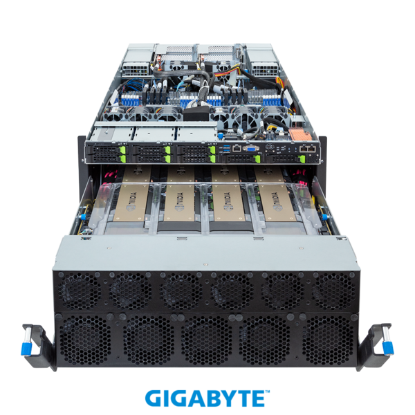 GIGABYTE 5HE Serversystem G593-ZD1-AAX3 - AMD EPYC / H200
