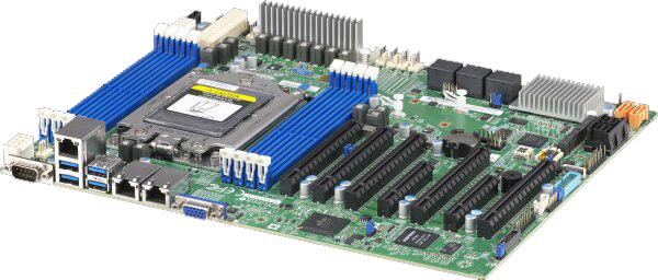 Supermicro Mainboard H12SSL-C  - AMD EPYC - Dual 1Gbit