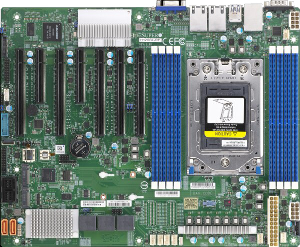 Supermicro Mainboard H12SSL-CT - AMD EPYC - Dual 10Gbit