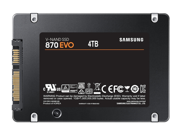 SAMSUNG 870 EVO SSD - 4TB - SATA
