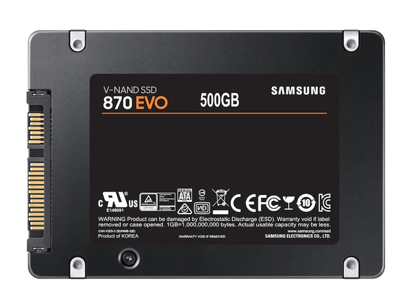 SAMSUNG 870 EVO SSD - 500GB - SATA