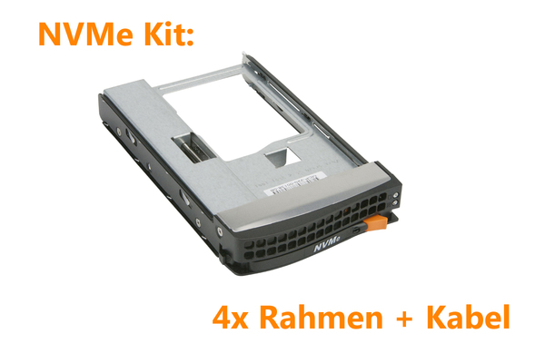 Supermicro U.2 NVMe Kit (4-fach, für onboard NVMe)