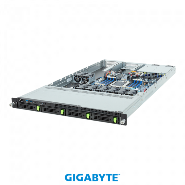 GIGABYTE 1HE Serversystem R143-EG0-AAC2 - AMD EPYC