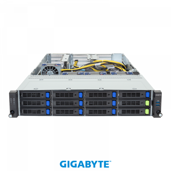 Gigabyte 2HE Serversystem R264-AG0-AAS1 - XEON / GPU
