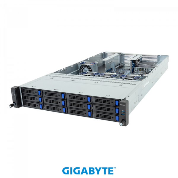 Gigabyte 2HE Serversystem R264-SG0-AAS1 - XEON / GPU