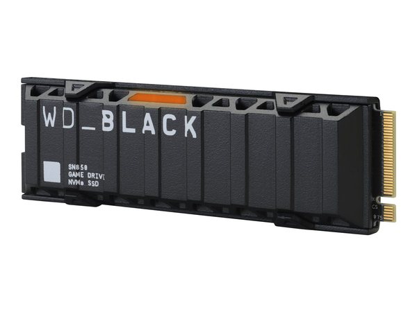 WD Black SN850 - 1TB NVMe M.2 inkl. Kühlkörper