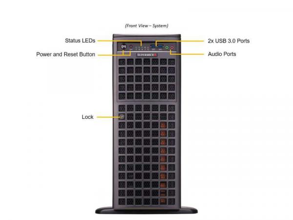 Supermicro GPU SuperWorkstation 741GE-TNRT