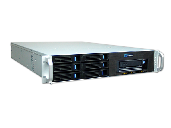 actidata Ti-NAS RT-8 - 6HDD Slots unbestückt, 1x LTO8 intern