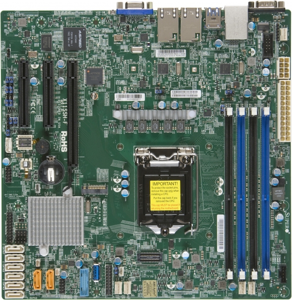 Supermicro Mainboard X11SSH-F